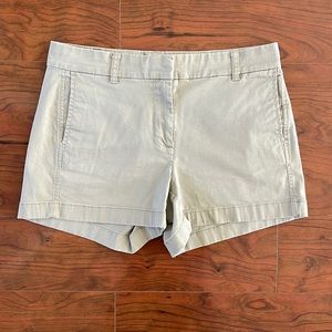 J. Crew Tan Khaki Chino Mid Rise Shorts